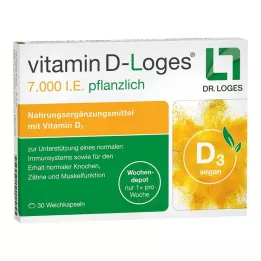 VITAMIN D-LOGES 7.000 IE kruiden wekelijkse depot, 30 stuks