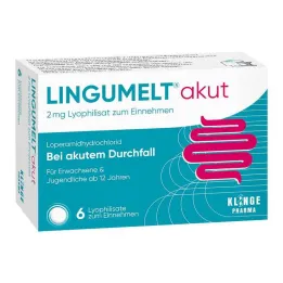 LINGUMELT acute orodispergeerbare tabletten, 6 stuks