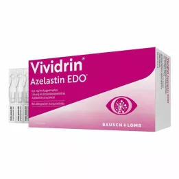 VIVIDRIN Azelastine EDO 0,5 mg/ml oogdruppeloplossing in EDP, 20X0,6 ml
