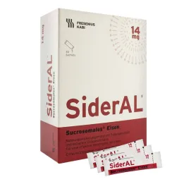 Sideral Iron 14 mg Cola-zakjes Granulaat, 30 st