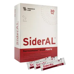 Sideral Iron Forte 30 mg korrels van citrusvruchtmateriaal, 30 stuks