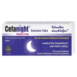 CEFANIGHT intens 2 mg smelttabletten, 60 stuks