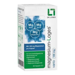Magnesium-Loges vario 100 mg capsules, 60 stuks