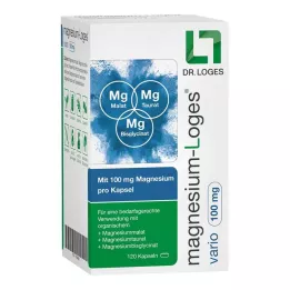 MAGNESIUM-LOGES vario 100 mg capsules, 120 stuks