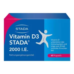VITAMIN D3 STADA 2000 I.E. capsules, 60 stuks