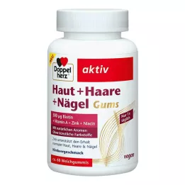 DOPPELHERZ Huid+Haar+Nagels Tandvlees, 60 stuks