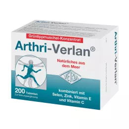 ARTHRI-VERLAN voor voedingssupplementtabletten, 200 stuks