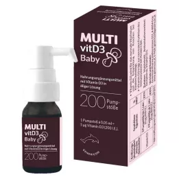 MULTIVITD3 Babypompoplossing, 10 ml