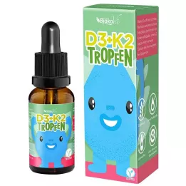 VITAMIN D3+K2 Kinderdruppels, 10 ml