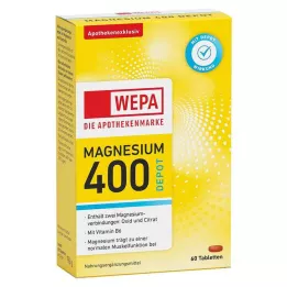 WEPA Magnesium 400 DEPOT+B6 tabletten, 60 stuks
