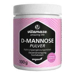 D-Mannose poeder hoge dosering vegan, 100 g