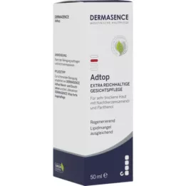 DERMASENCE Adtop extra rijke gezichtsverzorgingscrème, 50 ml