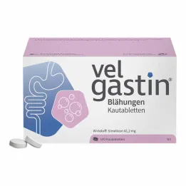 Velgastin winderigheid kauwtabletten, 100 stuks