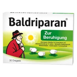 Baldriparan-tabletten omhuld voor sedatie, 30 stuks