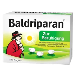 Baldriparan-tabletten omhuld voor sedatie, 120 stuks