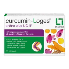 Curcumine-Loges arthro plus UC-II capsules, 120 st
