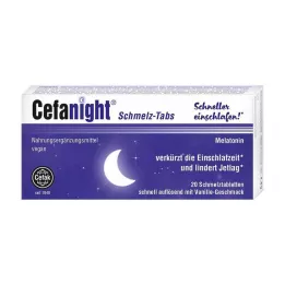 CEFANIGHT Smelttabletten, 20 stuks