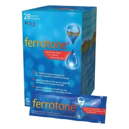 Ferrotone zak van natuurlijk ijzer, 28X20 ml