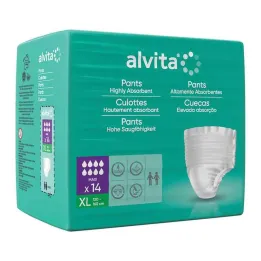 Alvita Incontinentiebroekjes maxi xl, 14 st
