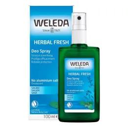 Weleda Herbal Fresh Deodorant Spray Salie, 100 ml