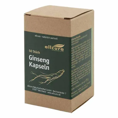 Ginseng 500 capsules, 50 st Ginseng 500 capsules, 50 st