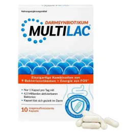 Multilac Synbiotic maagsapresistente capsules, 10 st