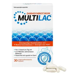 Multilac Synbiotic maagsapresistente capsules, 30 st