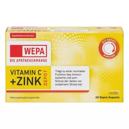 WEPA Vitamine C+Zink capsules, 60 stuks
