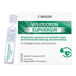 Visiodoron Euphrasia oogdruppels in monodoses, 10X0,4 ml