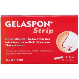 GELASPON Strip 1x1x4 cm gelatine Sponge, 4 st