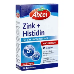 Abdijzink + histidine tabletten (30 stuks)