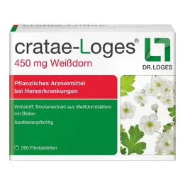 cratae-Loges 450 mg meidoorn filmomhulde tabletten, 200 stuks