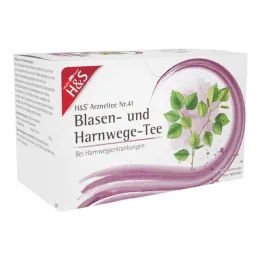 H&amp;S® Theefilterzakken voor blaas en urinewegen, 20X2 g