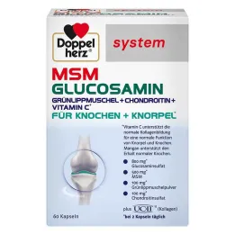Doppelherz MSM Glucosaminesysteemcapsules, 60 st