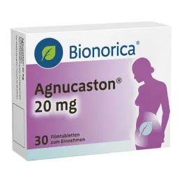 Agnucaston 20 mg filmomhulde tabletten, 30 stuks