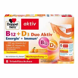 Doppelherz B12 + D3 Duo Actieve Drinkampullen, 8 st