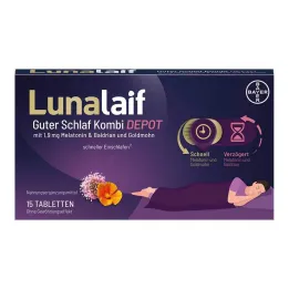 Lunalaif Good Sleep Combi Depot Tabletten, 15 st