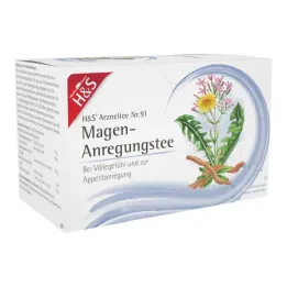 H&amp;S® maagstimulerende theefilterzak, 20X2,0 g