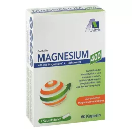 MAGNESIUM 400 mg capsules, 60 stuks