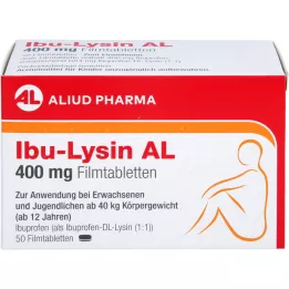IBU-LYSIN AL 400 mg film -gecoate tabletten, 50 st