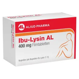 IBU-LYSIN AL 400 mg filmomhulde tabletten, 50 stuks