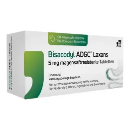 Bisacodyl ADGC® Laxans 5 mg maagsapresistente tabletten, 100 stuks