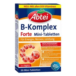 Abbey Vitamine B Complex forte tabletten, 50 stuks
