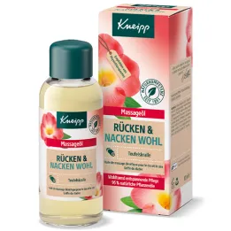 KNEIPP Massageolie rug &amp; Nekwell, 100 ml