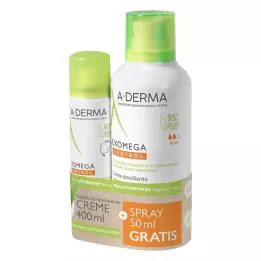 A-DERMA Promo-Kit EXOMEGA CONTROL CREME+Spray, 1 st