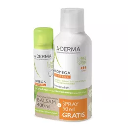 A-DERMA Promo-Kit EXOMEGA CONTROL Balsam+Spray, 1 st