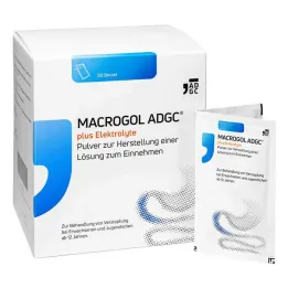 Macrogol ADGC® plus elektrolytenpoeder voor H.e.L. om mee te nemen, 50 st