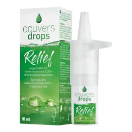 Ocuvers druppels Relief oogdruppels, 10 ml