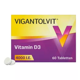 VIGANTOLVIT 4000 IE vitamine D3 tabletten, 60 st