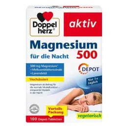 Doppelherz Magnesium 500 nachttabletten, 100 stuks